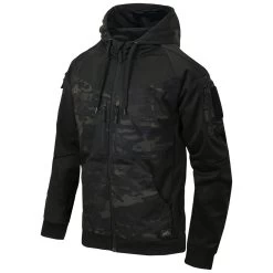 Helikon Rogue Hoodie Full Zip Black / MultiCam Black