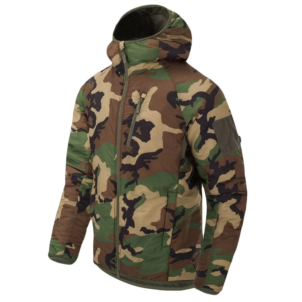 Helikon Wolfhound Hoodie Jacket US Woodland