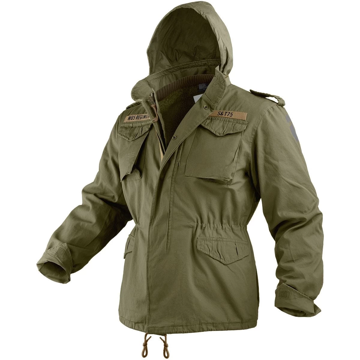 Surplus M65 Regiment Jacket Olive 2 Surplus M65 Regiment Jacket Olive - Image 2
