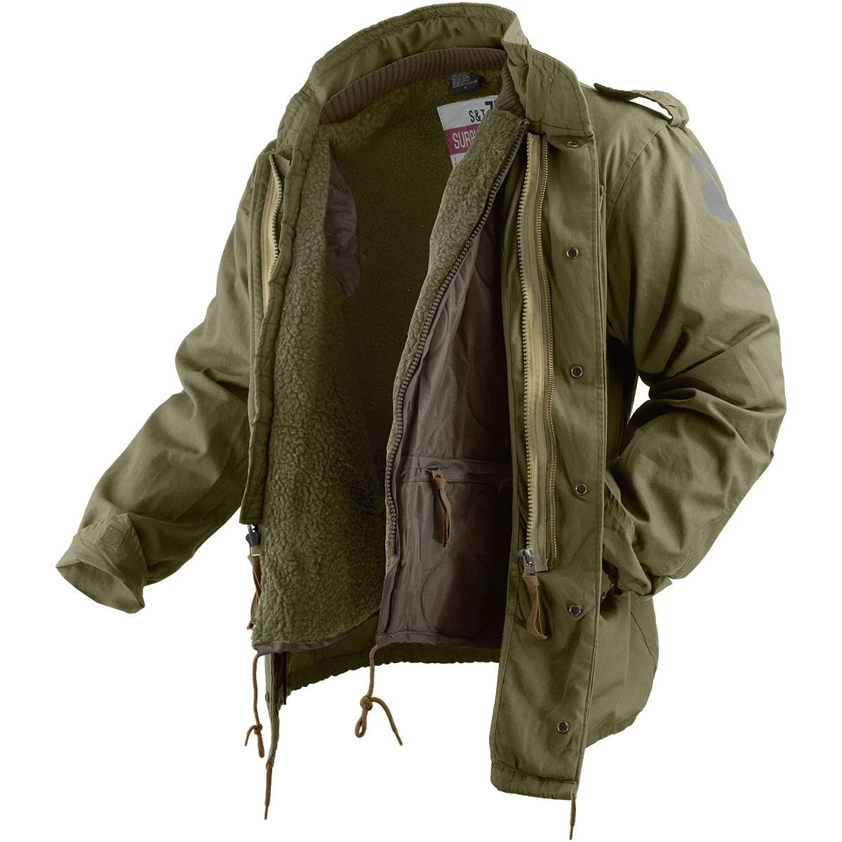 Surplus M65 Regiment Jacket Olive 5 Surplus M65 Regiment Jacket Olive - Image 5